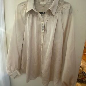 NWT Max Studio Pearl Blouse